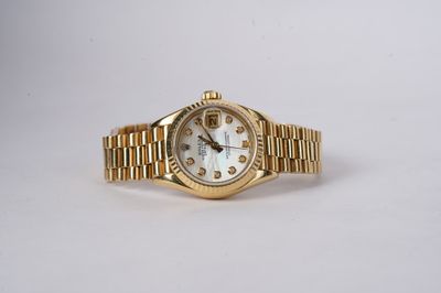 ITPT- 18KY Rolex Ladies President 26mm Diamond Dial