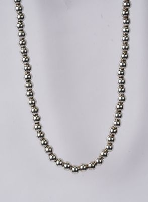 Sterling Silver Ball Fashion Necklace | 18"