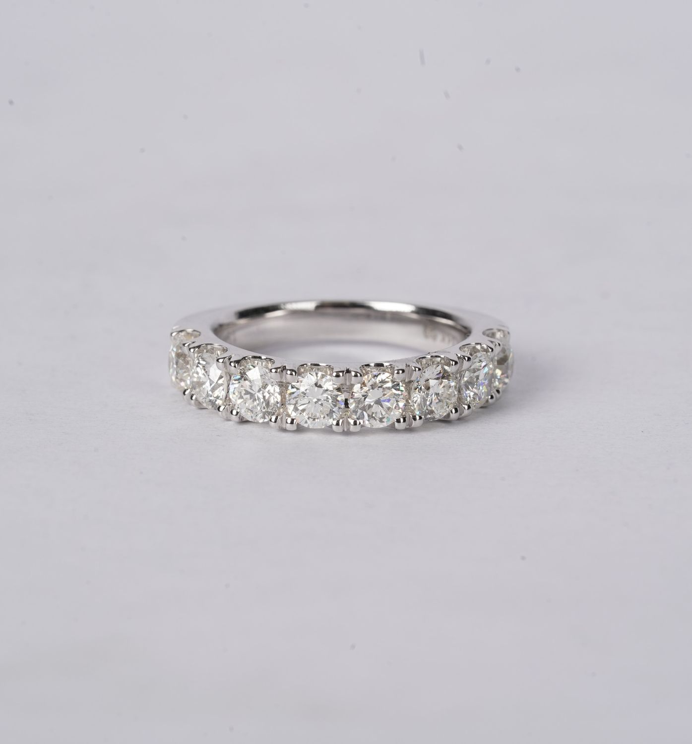 ARDT- 14KW 6.16g 2.00ctw U-Prong Stackable Band (size 6.5)
