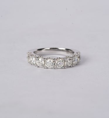 ARDT- 14KW 6.16g 2.00ctw U-Prong Stackable Band (size 6.5)