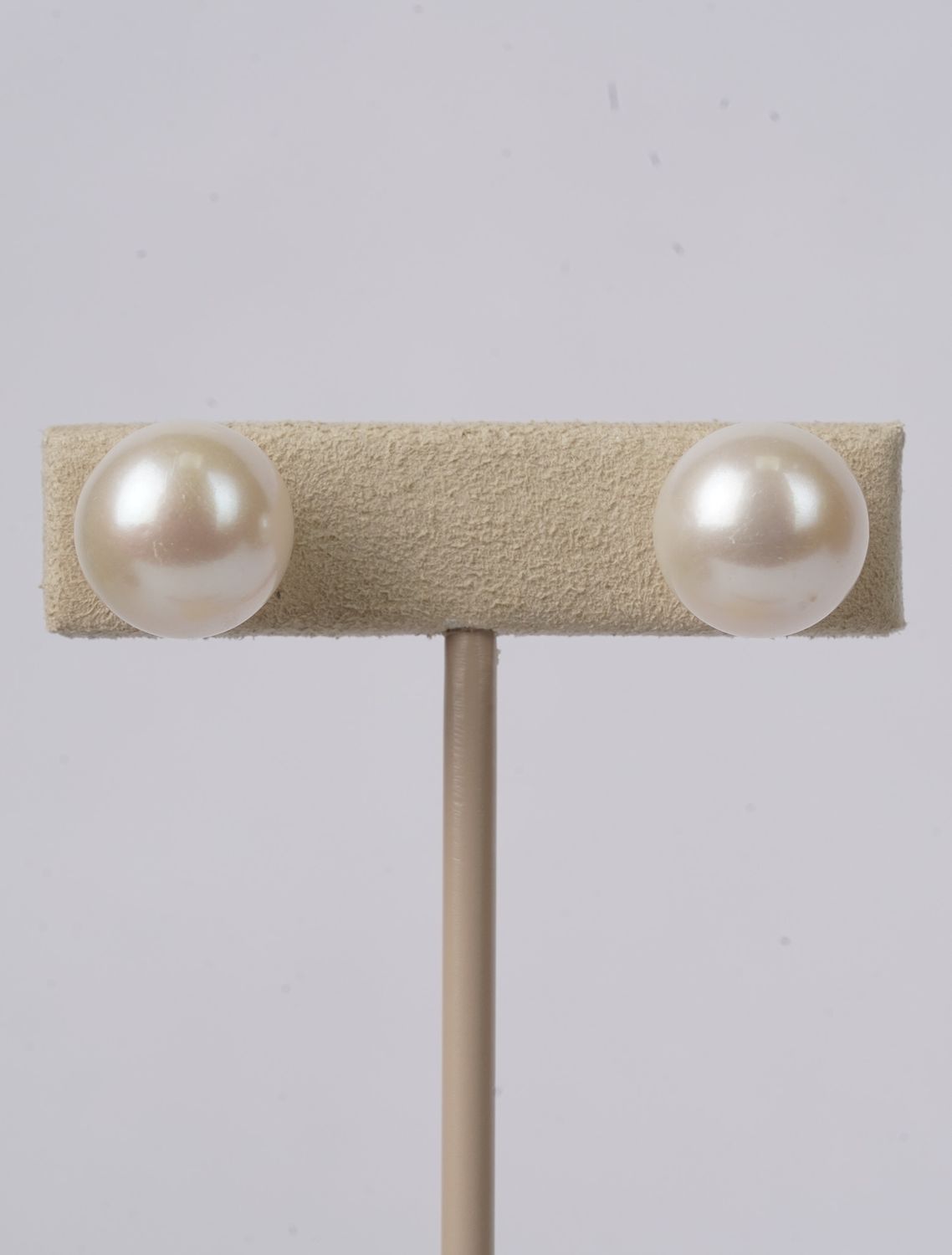 12mm South Sea Cultured Pearl Stud Earrings in 14k Yellow Gold