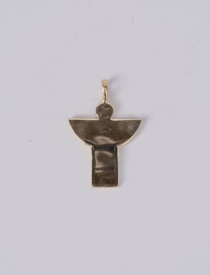 14k Yellow Gold Angel Charm