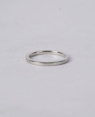 RDTX- Platinum 3.67g Engraved Stackable Band (size 7)