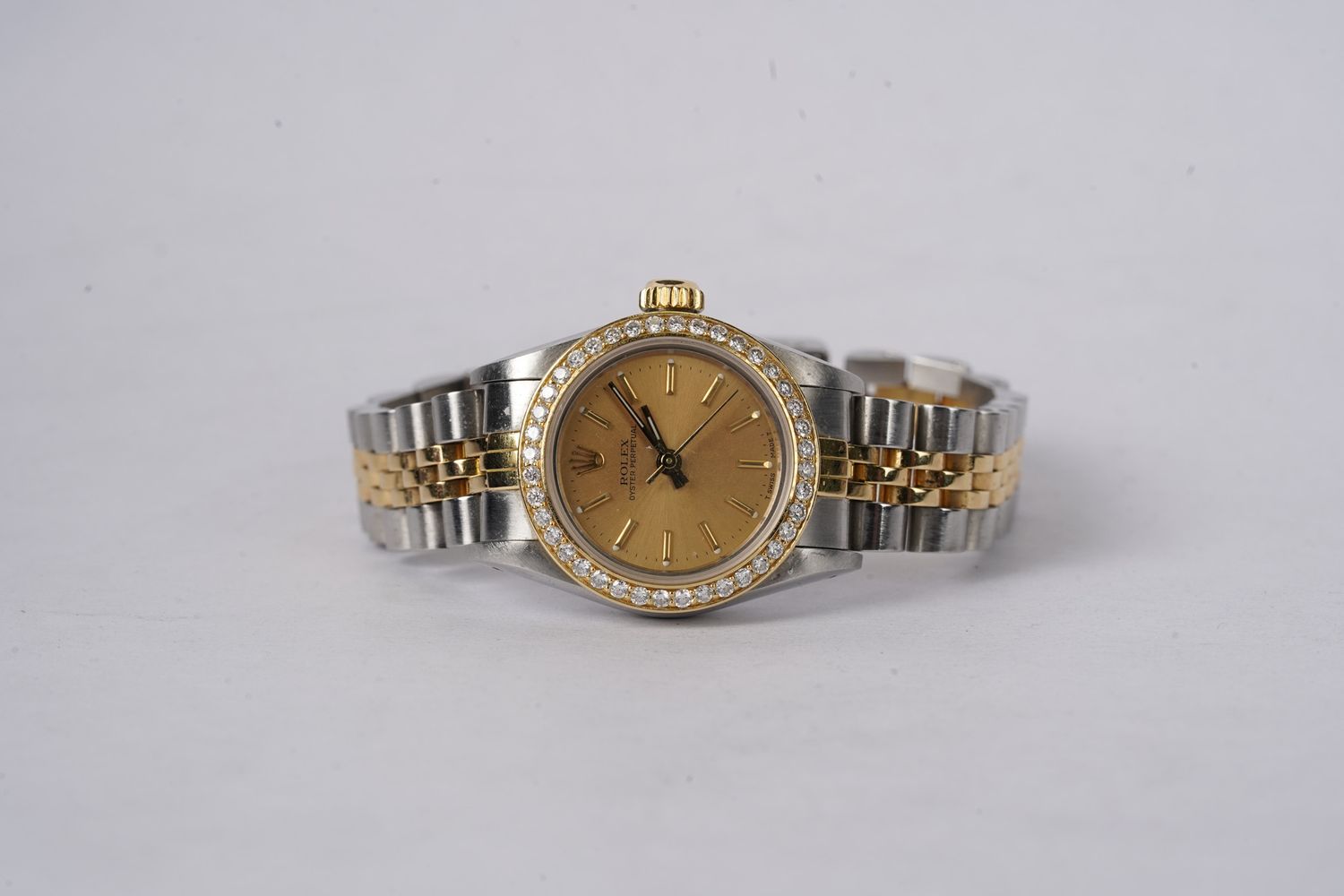 VBET- Rolex 26mm Two Tone Ladies Oyster Perpetual