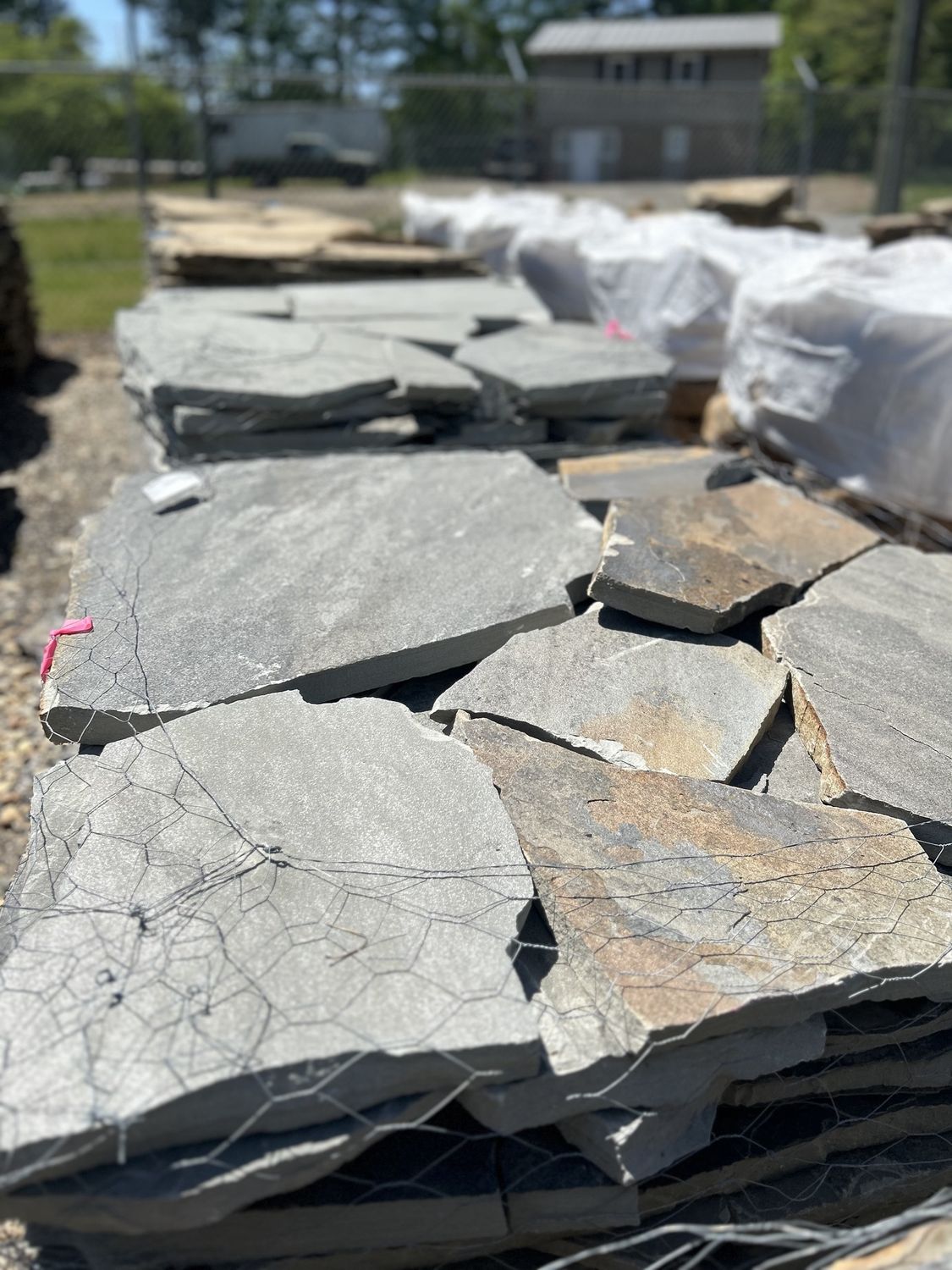 Flagstone, Size: Flagstone, Colour: Blue - Ton