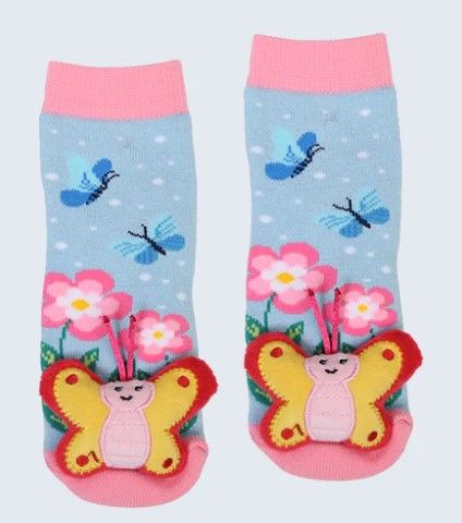 Messy Moose Butterfly Socks