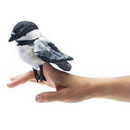 Finger Puppet Chickadee