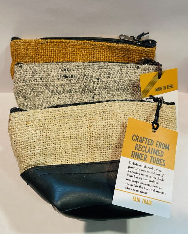 Woven Hemp Inner Tube Bags