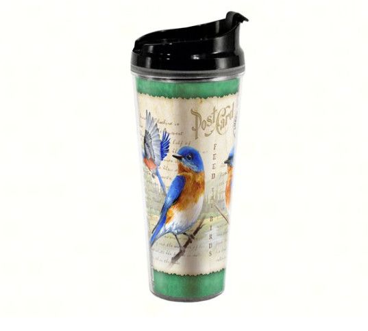 Bird Tumbler, Style: Bluebird