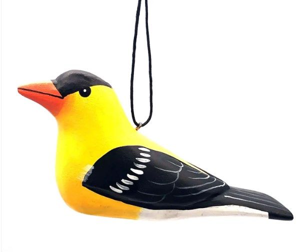 Balsa Wood Ornaments - American Goldfinch