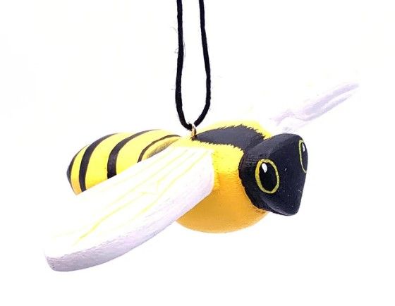Balsa Wood Ornament - Honeybee