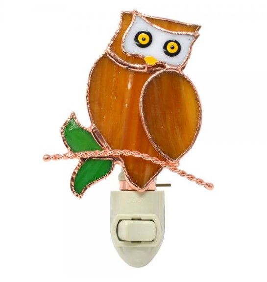 Glass Nightlight - Owl