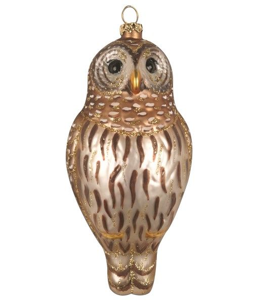 Cobane Barred Owl Ornament