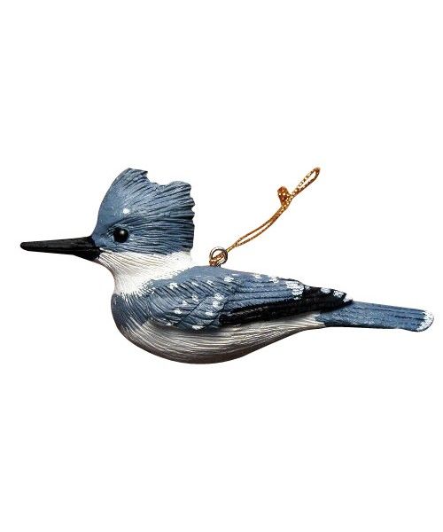 Carved Belted Kingfisher