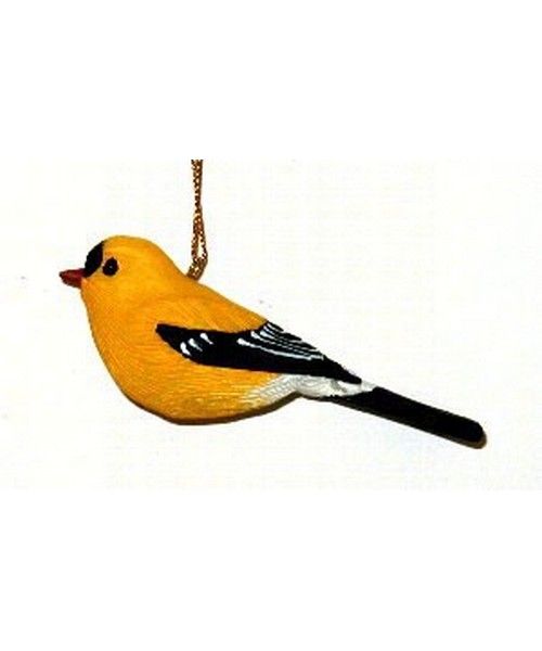 Carved Goldfinch
