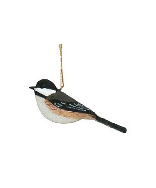 Carved Chickadee
