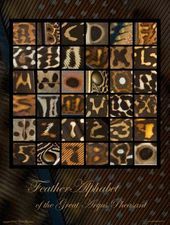 Featherfolio Alphabet Poster