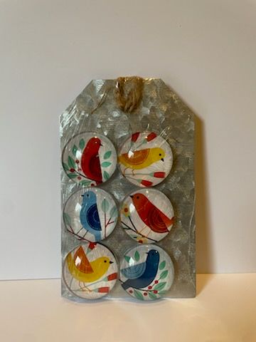 Bird Magnets (Set of 6)