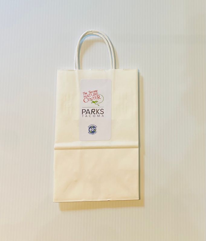 TNC Small White Paper Bag