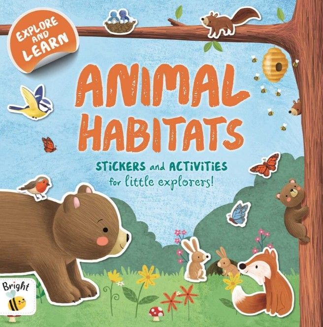 Animal Habitats Activity Book