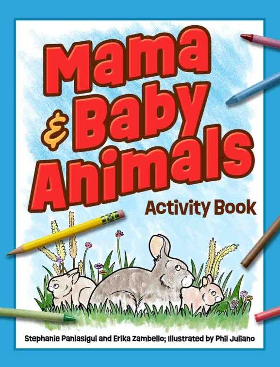 Mama and Baby Animal Activity Book