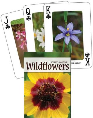 Northwest Wildflowers Playing Cards