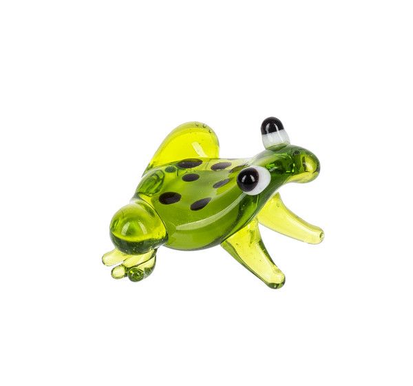 Glass Frog Mini Charm
