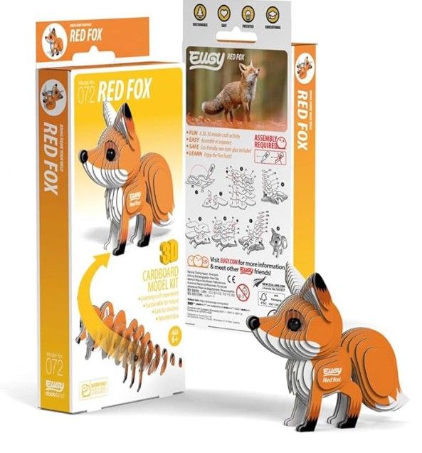 Red Fox 3D Puzzle