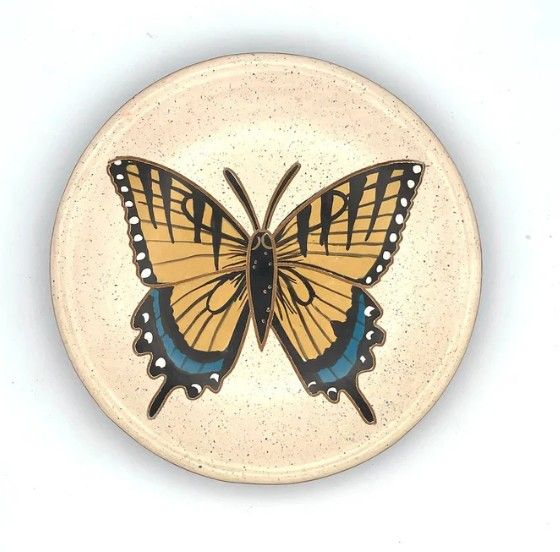Tiger Swallowtail Butterfly Dish