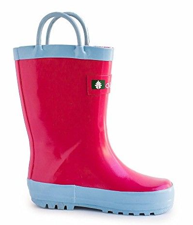 Oaki Loop Boots, Color: Jazzy Pink, Size: 5T