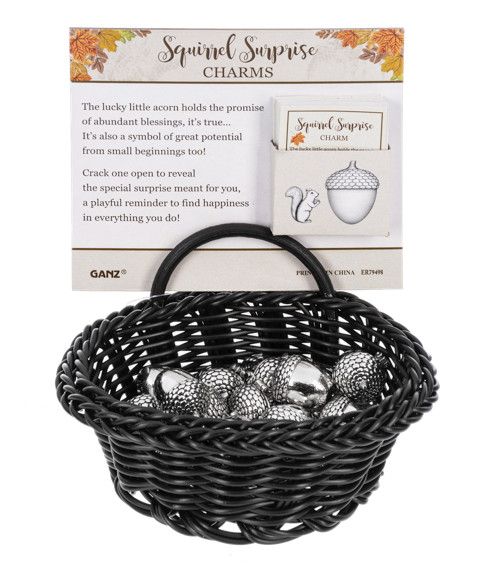 Squirrel Surprise Charm