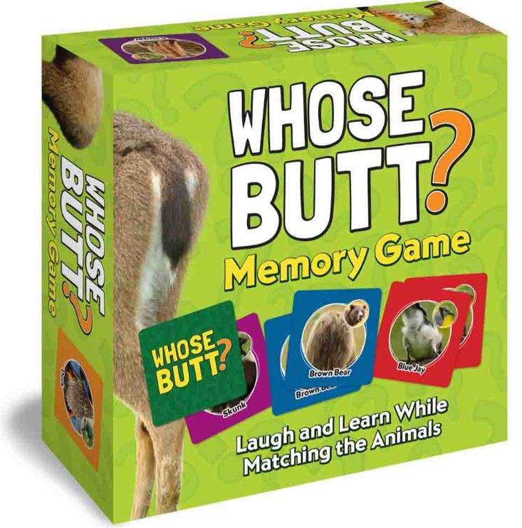 Whose Butt? Memory Game
