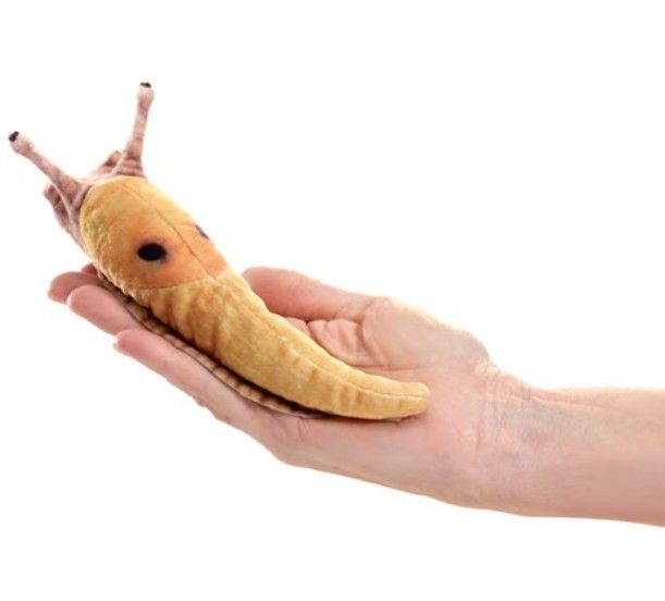 Finger Puppet Banana Slug