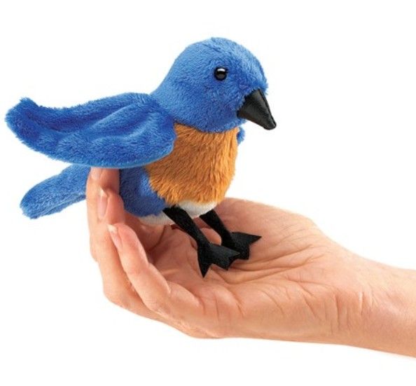 Finger Puppet Bluebird