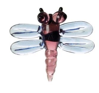 Glass Dragonfly Mini Charm