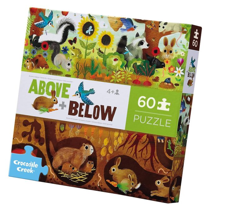 Above &amp; Below Puzzle (Backyard Friends)
