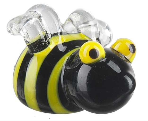 Glass Bee Mini Charm