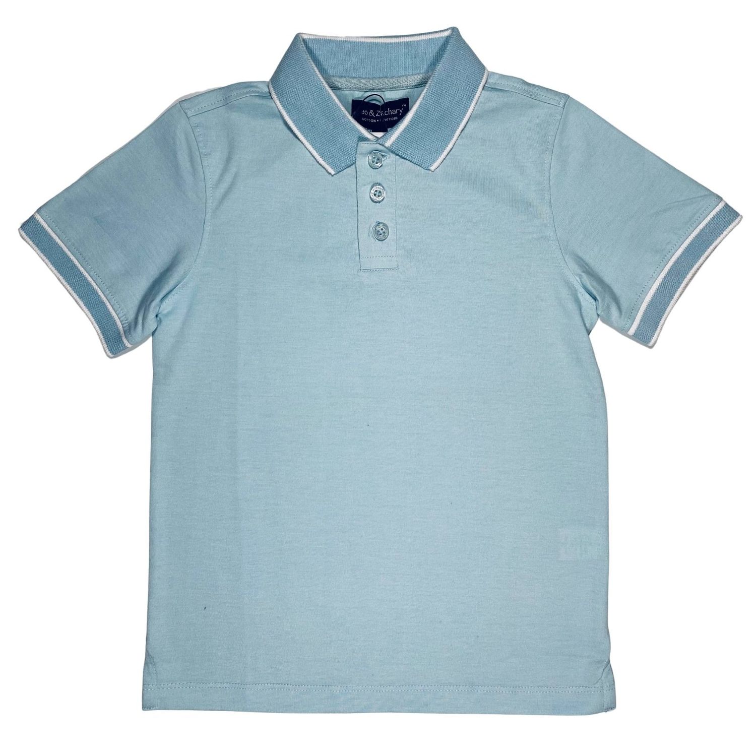 P003 Polo Shirt Light Blue