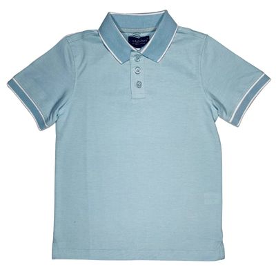 P003 Polo Shirt Light Blue