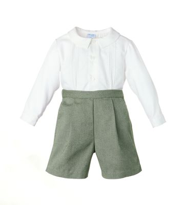 Herring Boy Shorts Set, Green