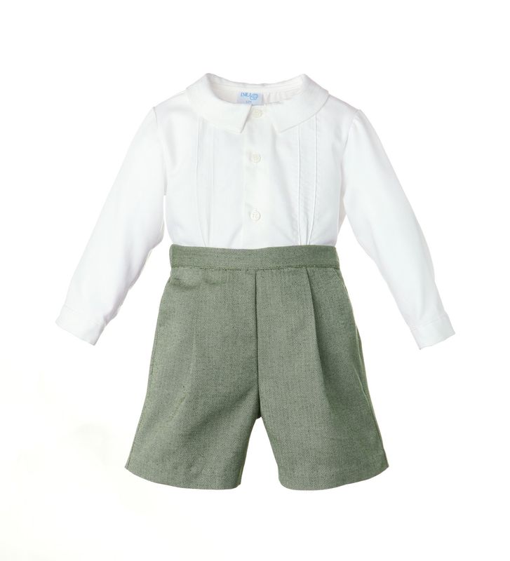 Herring Boy Shorts Set, Green