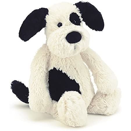 Bashful Black/Cream Puppy Med