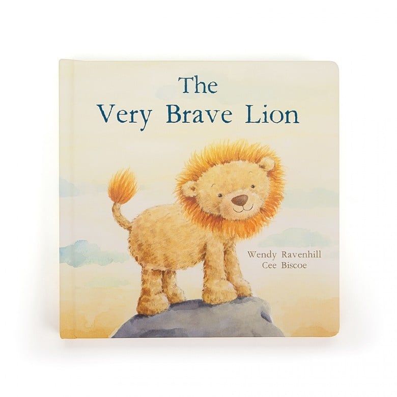 Jellycat Book Very Brave Lion