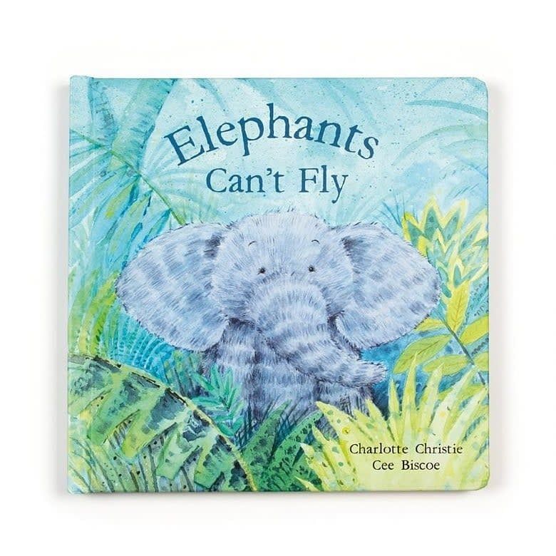 Jellycat Book Elephant Can&#39;t Fly