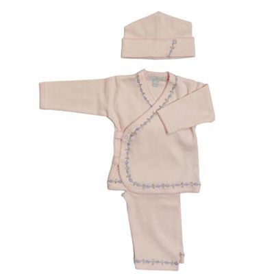 Pale Pink w/ Lavender Vine Take Home Set