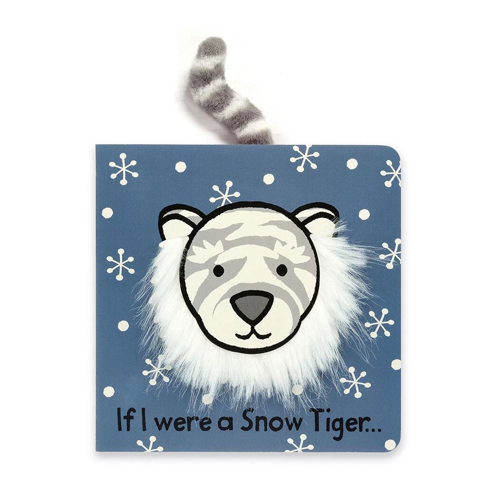 Jellycat Book If I Were a Snow Tiger Book