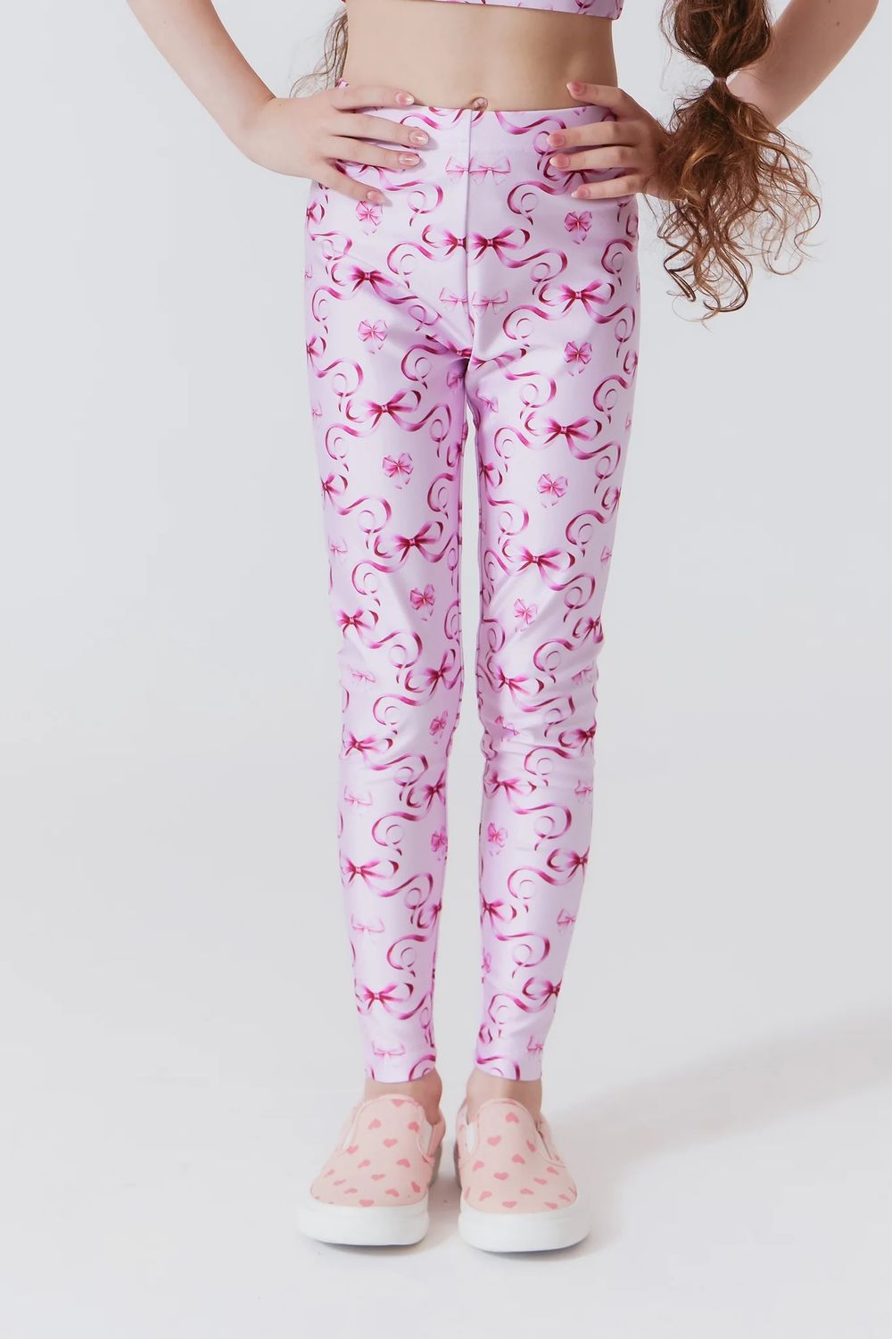 Hishine Legging Pink Bows
