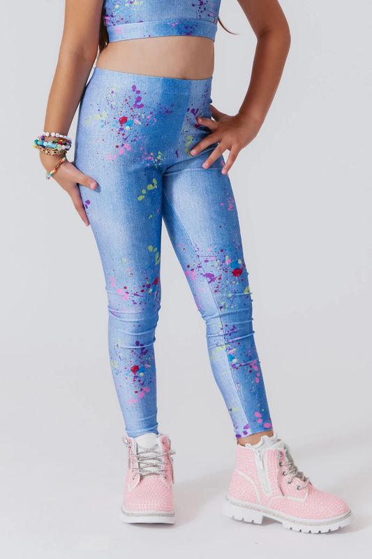 Paint Splatter Leggings