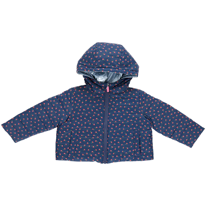 Pink Chicken Riley Jacket Navy Roses