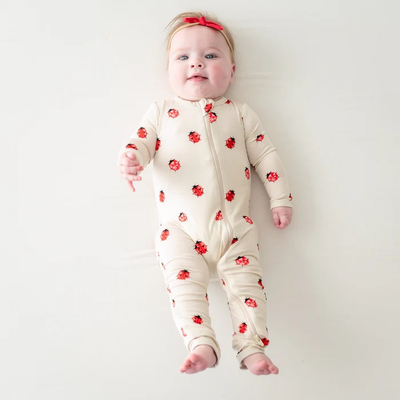 Kyte Baby Love Bug Zipper Romper